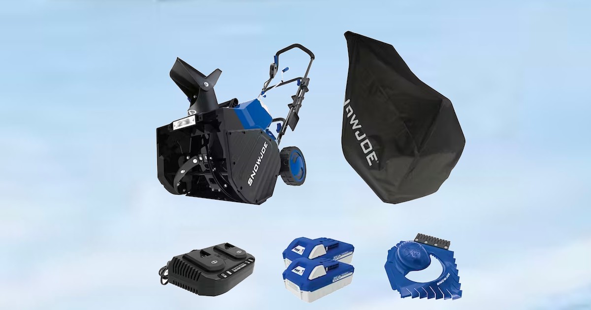 Amazon Snow Joe Snow Blower Bundle Only Reg The