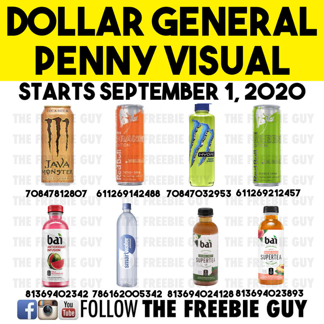 *UPDATED* Dollar General Penny Shopping List 2022 The Freebie Guy®