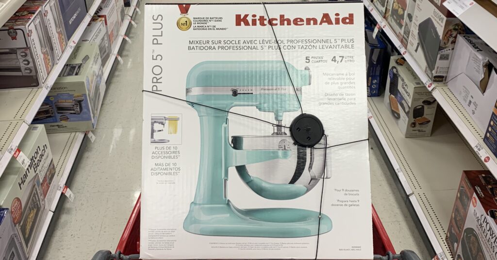 Target KitchenAid Pro 5 Plus 5Quart Stand Mixer Only 249.99 (Reg