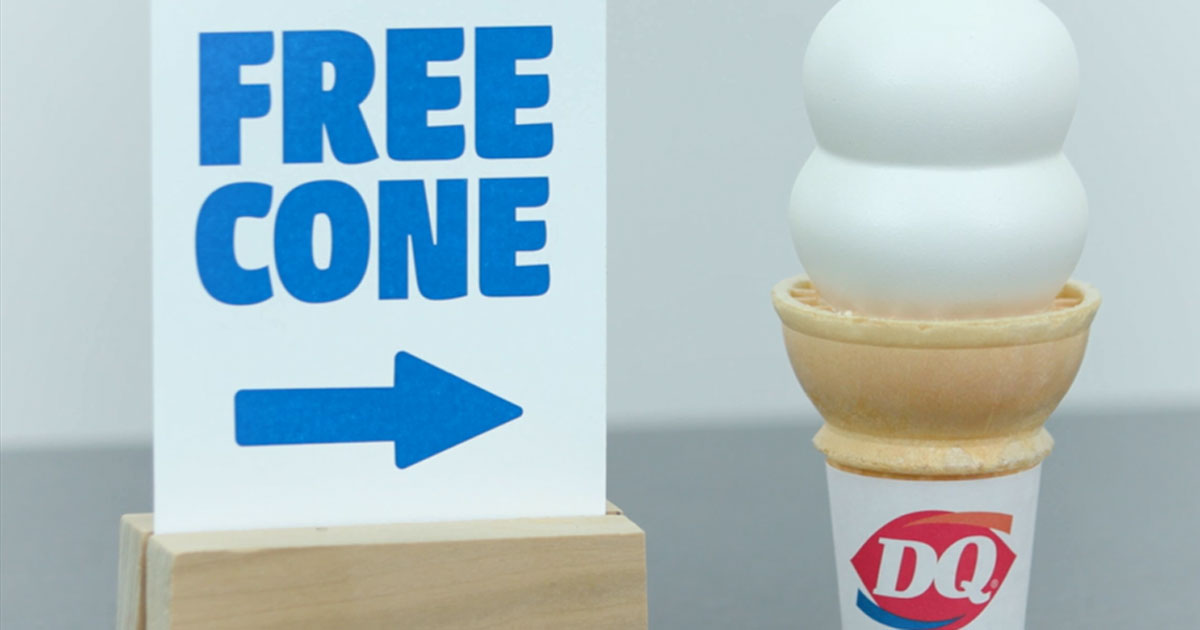 It's FREE Cone Day at Dairy Queen! The Freebie Guy® ️️️