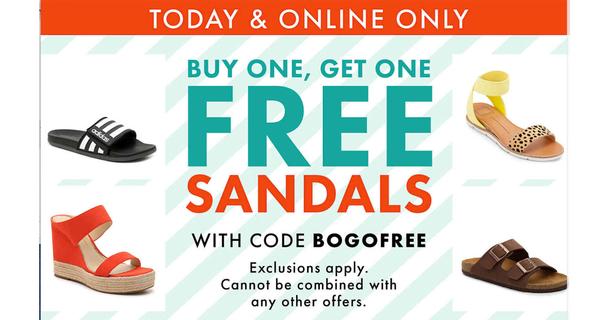 sandals offers online
