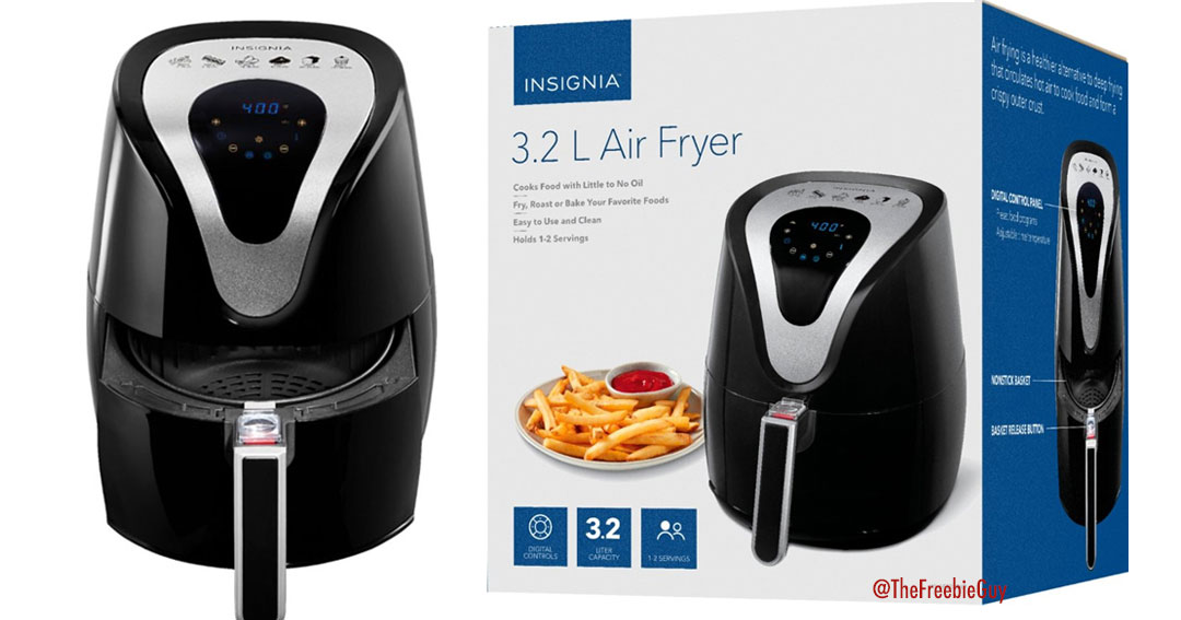 TODAY ONLY Insignia 3.4qt Air Fryer 34.99 (reg 100) The Freebie