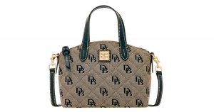 blackwhite purse dooney