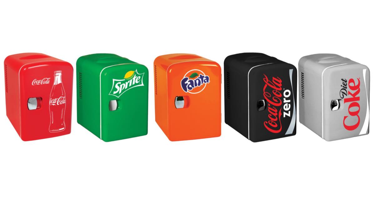 Walmart: Coca-Cola 6-Can Mini Fridge - Only $29