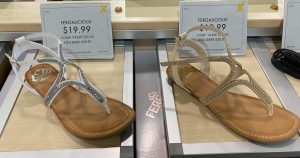 dsw in store fergalicious sandals