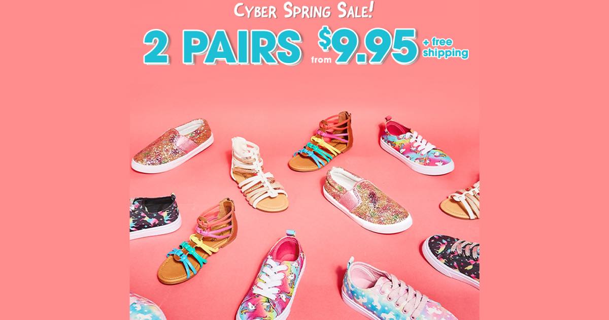 FABKIDS 2 shoes for just 9.95 + FREE SHIPPING The Freebie Guy®