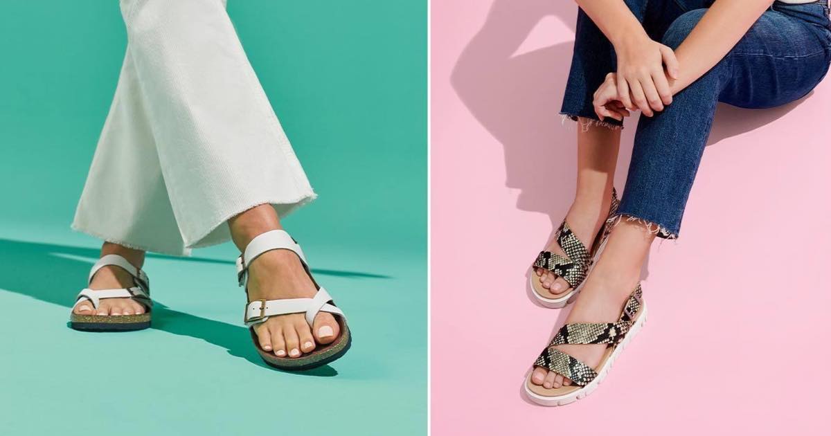 famous footwear sport sandals