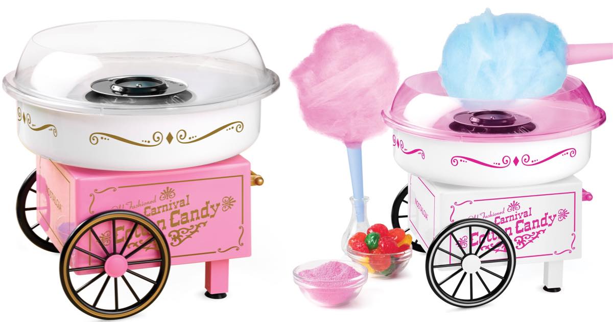 Wal-mart - Nostalgia Cotton Candy Maker For Under $30 - The Freebie Guy 