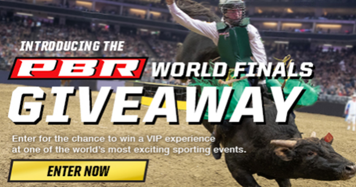 PBR World Finals Giveaway and Instant Win Game The Freebie Guy®