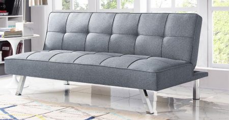 serta gray sofa