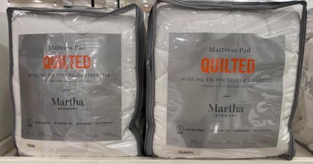 macys in store martha stewart mattress pad