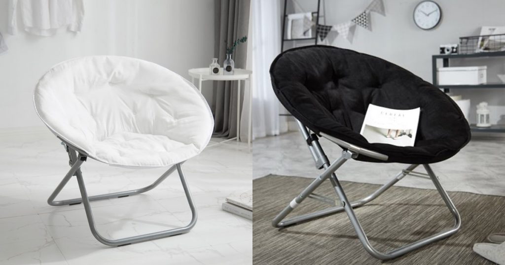 Mainstays Saucer Chair only $29 - The Freebie Guy®