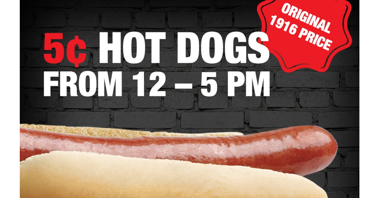 5¢ Nathan Hot Dogs TODAY ONLY! The Freebie Guy® ️️️
