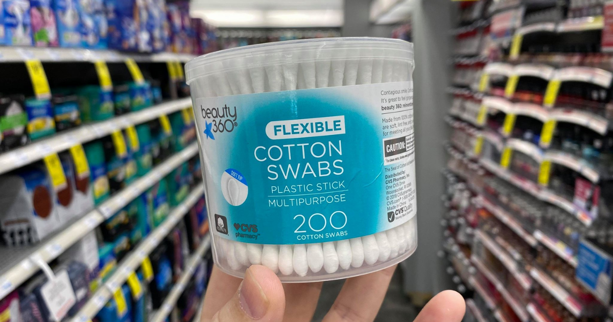 CVS FREEBIE Beauty 360 Cotton Swabs (July 9th) The Freebie Guy®