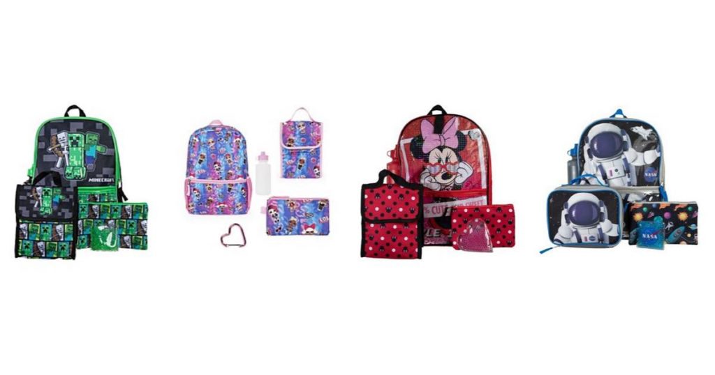 Macy's Kid's 5 Piece Backpack Sets for only 16 The Freebie Guy®