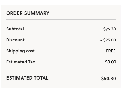 Fossil Sale Breakdown