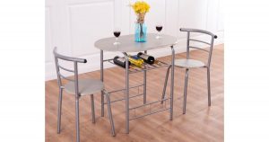 costway piece kitchen tableset