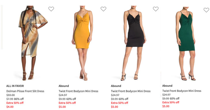 dresses nordstrom clearance