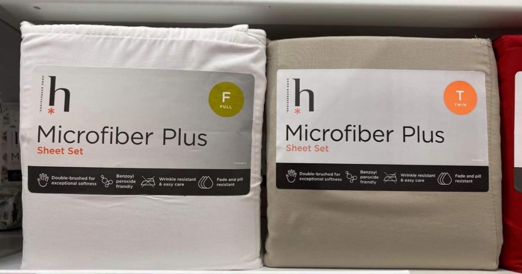 JCPenney Home Expressions Microfiber Sheet Sets 8.44 (Reg.26) The