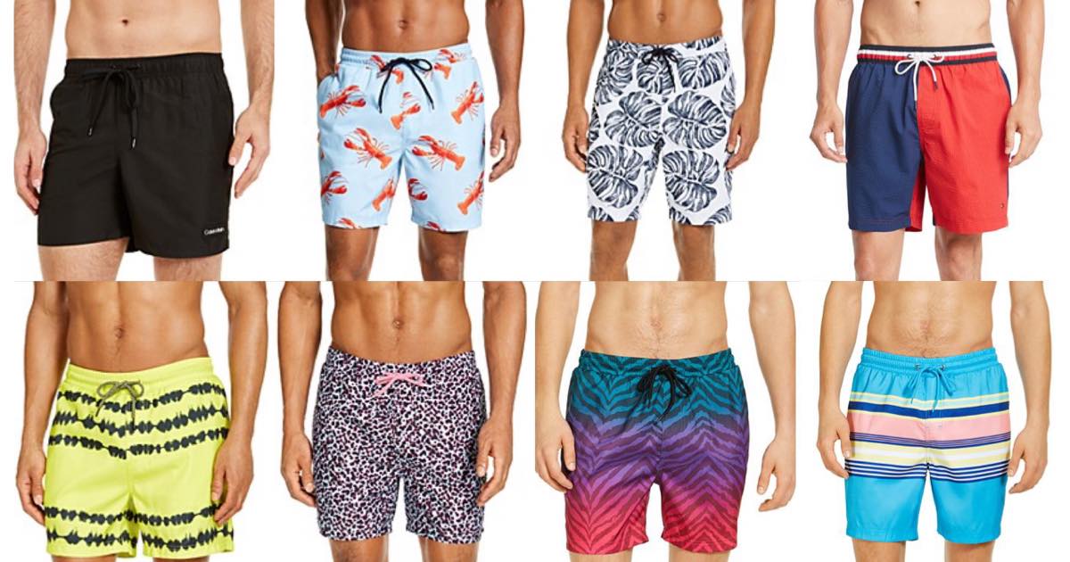 macys mens swim shirts