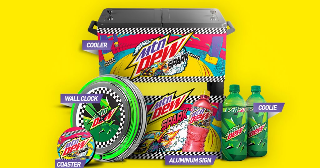 mountain dew branded