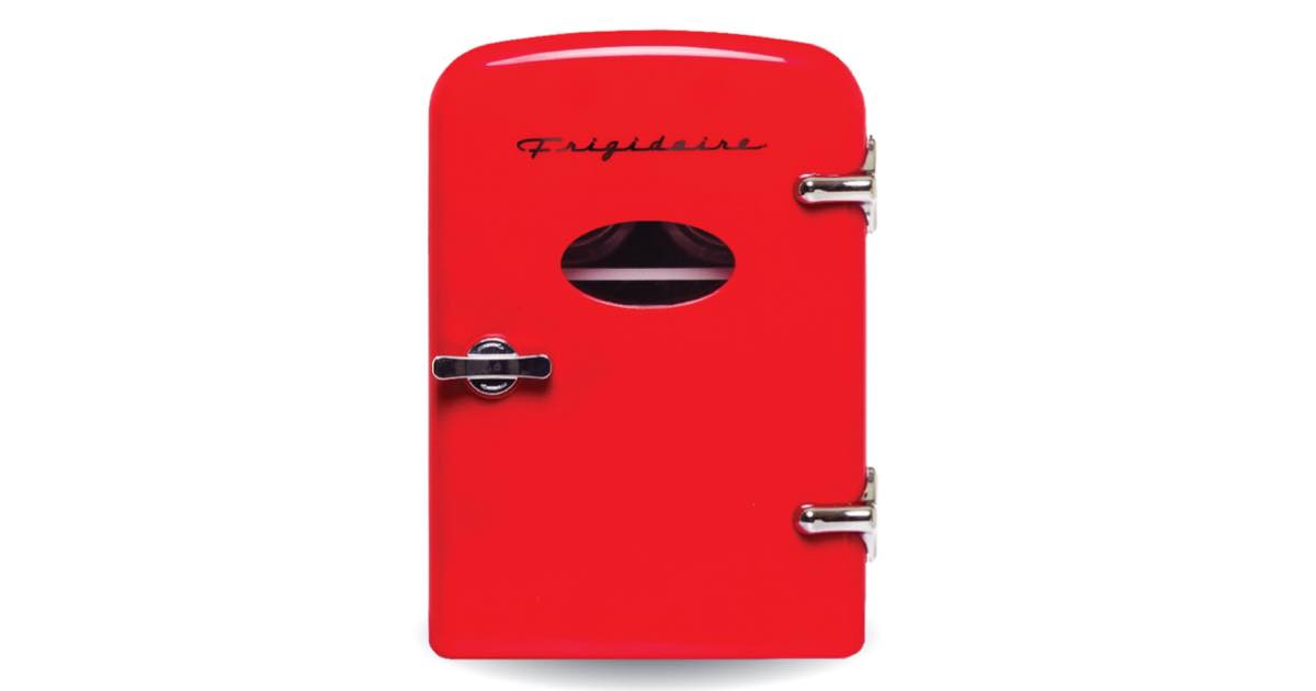 Target Frigidaire 6Can Mini Retro Beverage Fridge (Red) 29.99 The