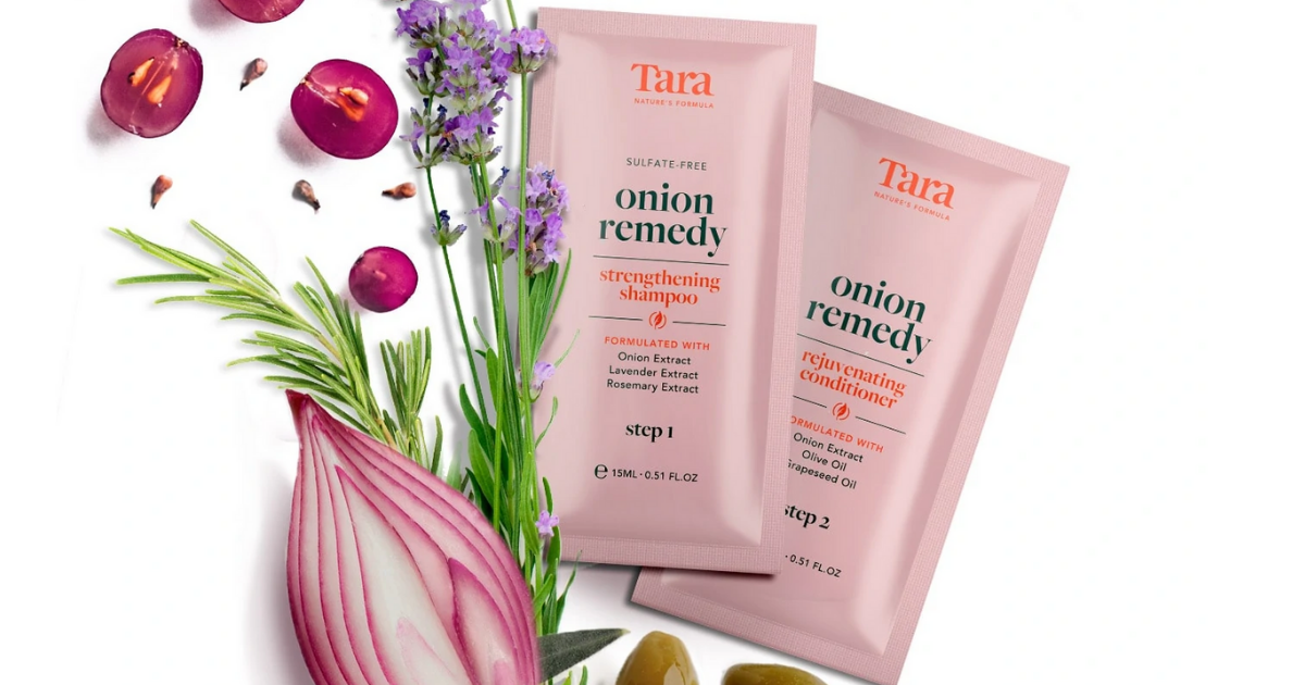 FREE Tara Formula Onion Remedy Hair + Root Revival Samples The