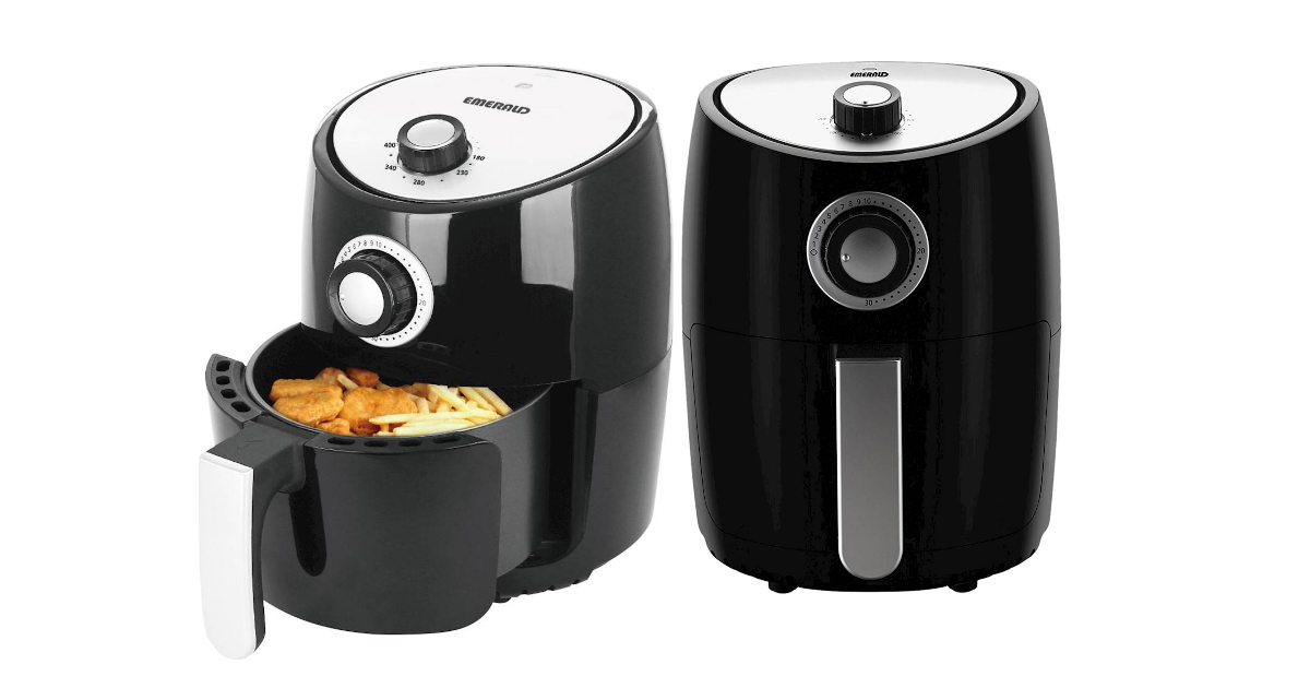 Emerald 2.1qt Air Fryer only 19.99 at Best Buy The Freebie Guy® ️️️