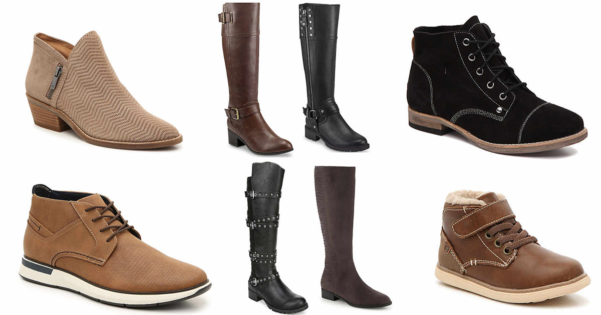 Extra 20% Clearance Boots at DSW + Free Shipping - The Freebie Guy®