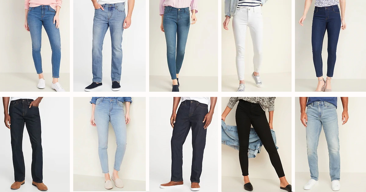 Adult Jeans Only $12.00 at Old Navy - The Freebie Guy® ️️️