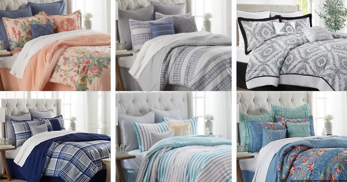 BELK 8 Piece Comforter Sets 49 + FREE SHIPPING The Freebie Guy®