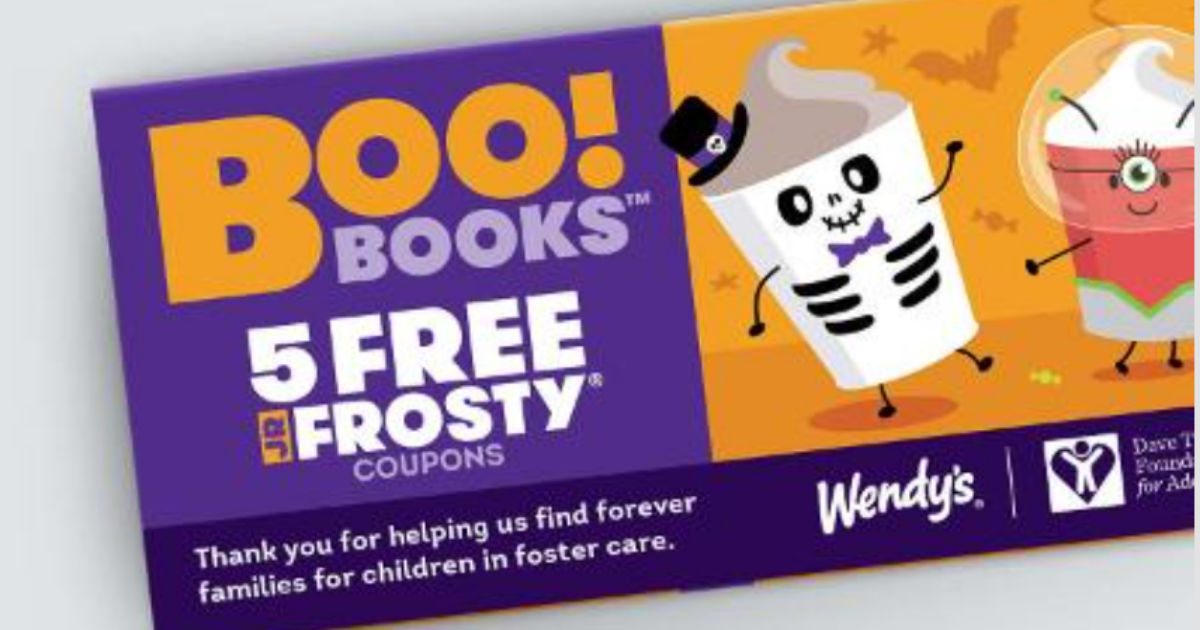 Wendy's Boo Books are IN STOCK! The Freebie Guy®