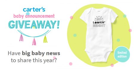 carters baby announcement