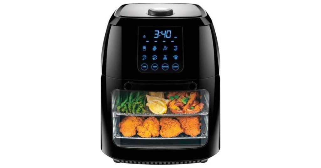 Best Buy - Chefman 6L Digital Air Fryer, Dehydrator, Rotisserie Combo ...