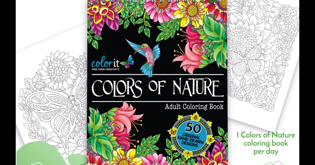 ColorIt's Colors of Nature Book Giveaway The Freebie Guy®