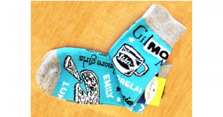 gilmore girls socks