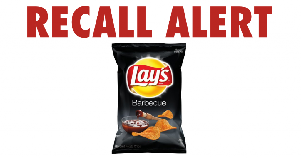 Recall Alert FritoLay Barbecue Flavored Potato Chips The Freebie Guy®