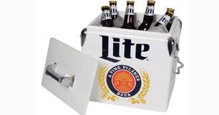 miller lite ice box