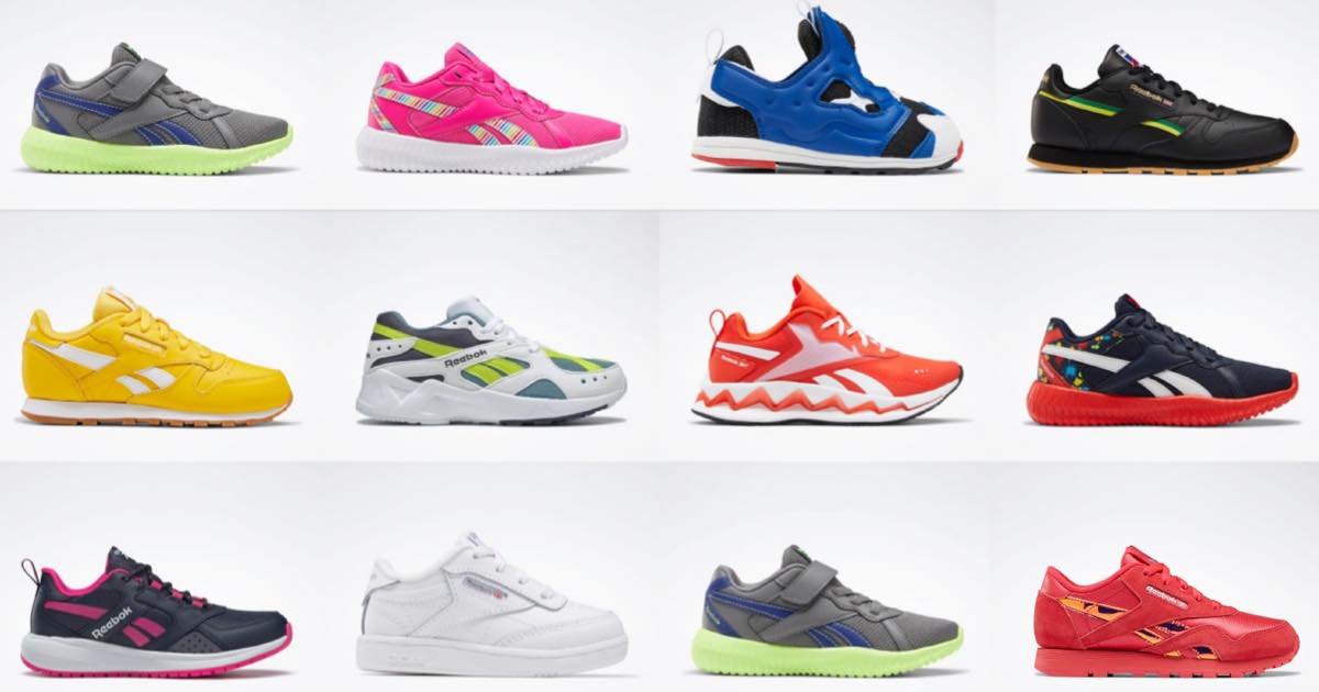 REEBOK - Kid's Shoe Sale With Extra 60% Off + FREE SHIPPING - The ...