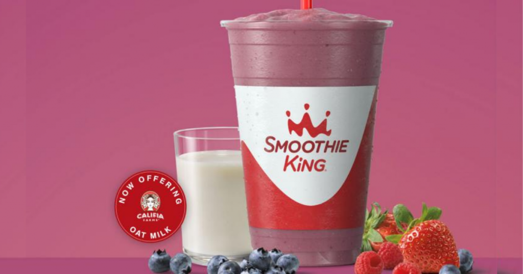 Free Mixed Berry Smoothie at Smoothie King The Freebie Guy®