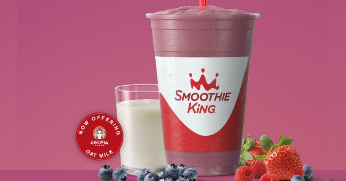 Free Mixed Berry Smoothie at Smoothie King The Freebie Guy Freebies