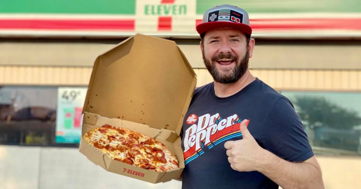 FREE Large Pizza from 7Eleven (APP OFFER) The Freebie Guy®