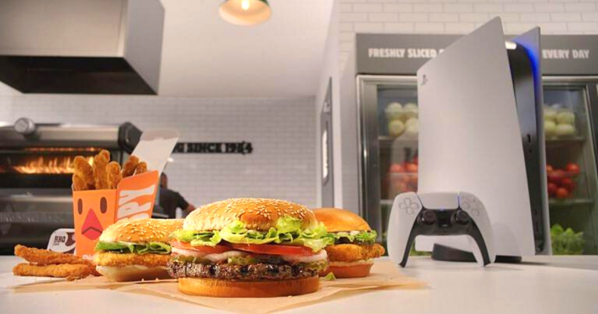 Burger King Playstation 5 Instant Win Game The Freebie Guy®