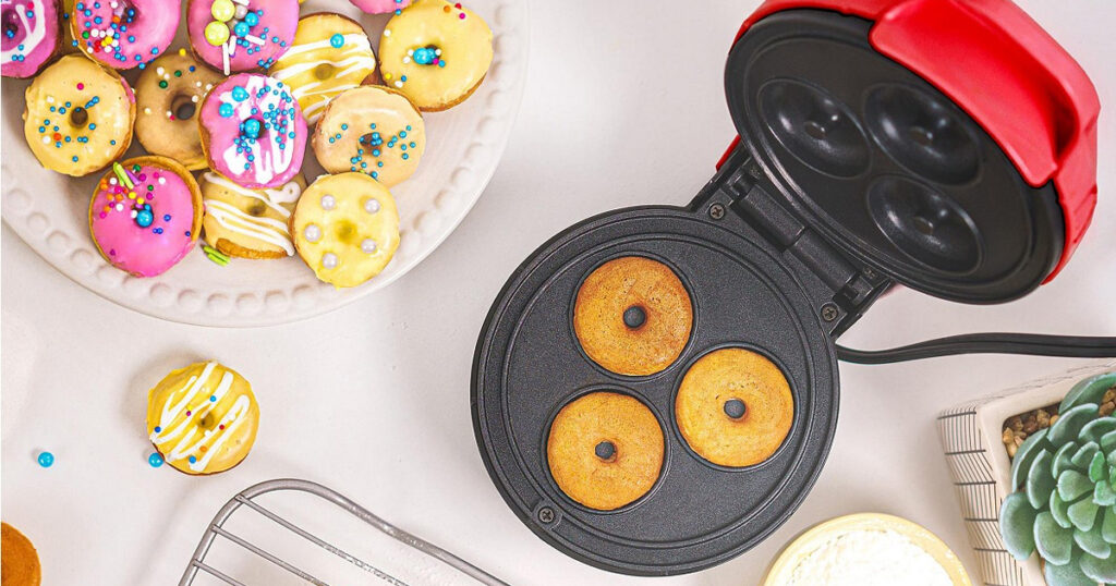 Bella Mini Waffle, Cake Pop & Donut Makers Only 8.99 The Freebie Guy®