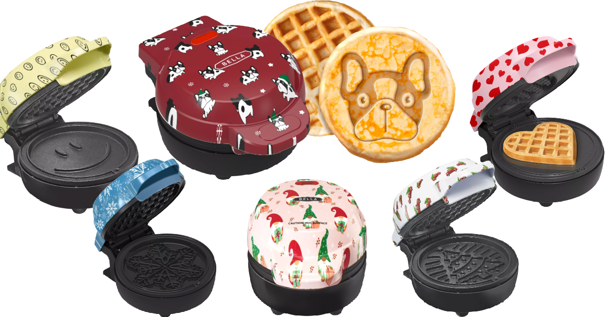 Bella Mini Waffle, Cake Pop & Donut Makers Only 9.99 at Macy's The