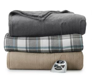 Biddeford Electric Heated Microplush Blanket