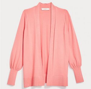 Drapey Sleeve Open Cardigan