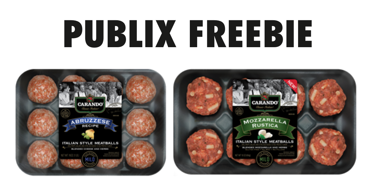 FREE Carando Meatballs at Publix The Freebie Guy®
