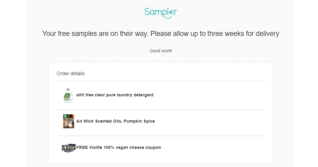 NEW Samplr Samples are AVAILABLE! The Freebie Guy®