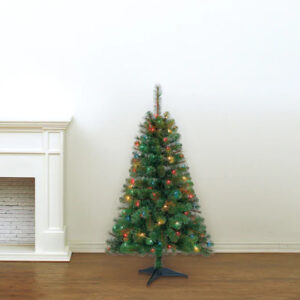 ft Pre Lit Riverside Pine Artificial Christmas Tree